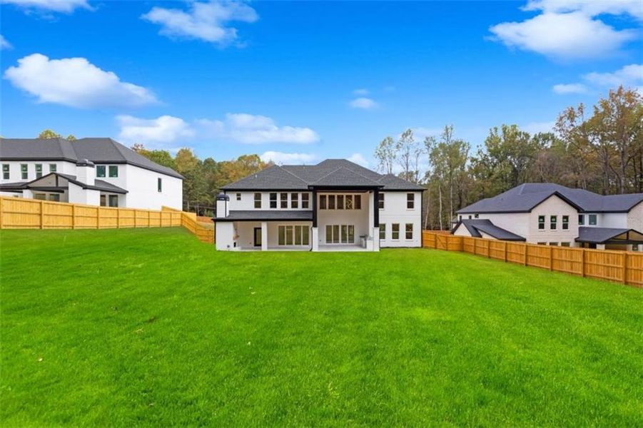 Exterior details and patio area of a home in , Grayson (Image 34). Exterior details and patio area of a home in , Grayson (Image 34).