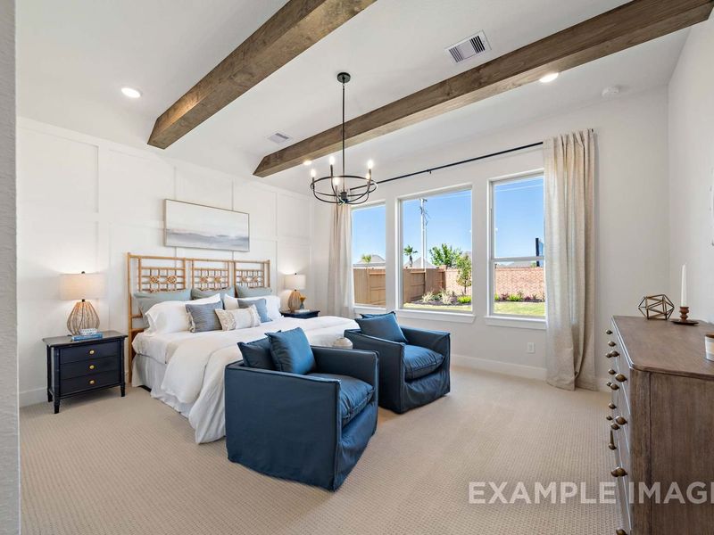 Representative furnished interior of a home built from the The Edward A by Davidson Homes LLC in Lago Mar, Texas City (Image 14).