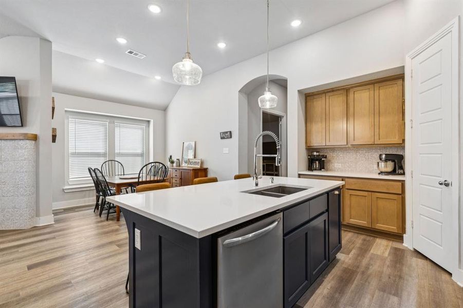 Furnished interior view inside a new home in , Aubrey (Image 28). Furnished interior view inside a new home in , Aubrey (Image 28).