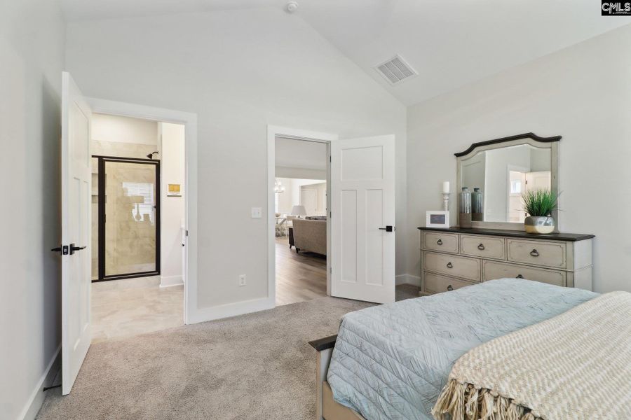 Furnished interior view inside a new home in Raglins Creek, Lugoff (Image 14). Furnished interior view inside a new home in Raglins Creek, Lugoff (Image 14).