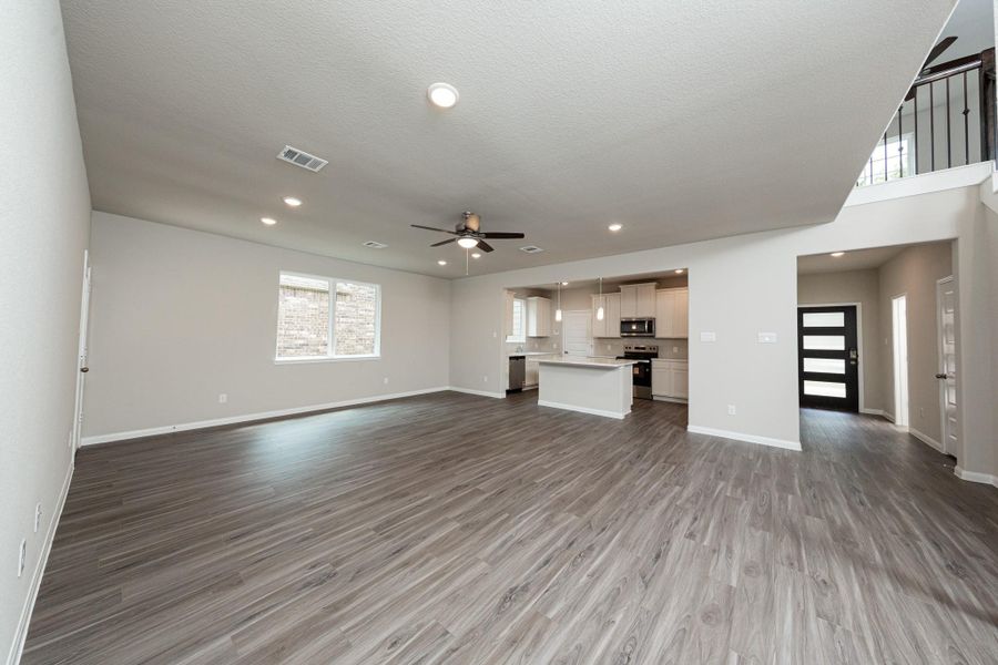 Photos are a representation of the floor plan. Options and interior selections will vary.