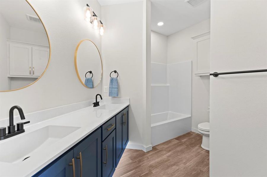 Furnished interior view inside a new home in , Lindale (Image 15).