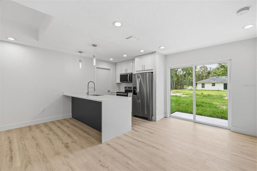 Furnished interior view inside a new home in , Crystal River (Image 7).