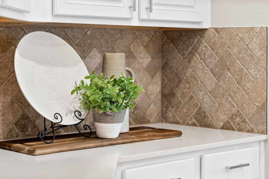 Close-up of interior finishes inside a home in Mustang Ridge, Magnolia (Image 14).