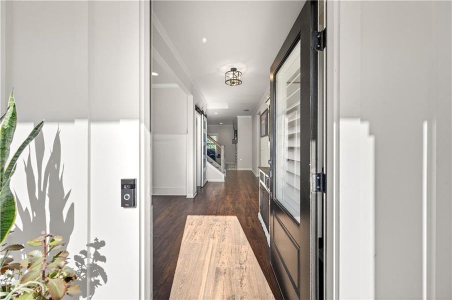 Furnished interior view inside a new home in , Dahlonega (Image 38).