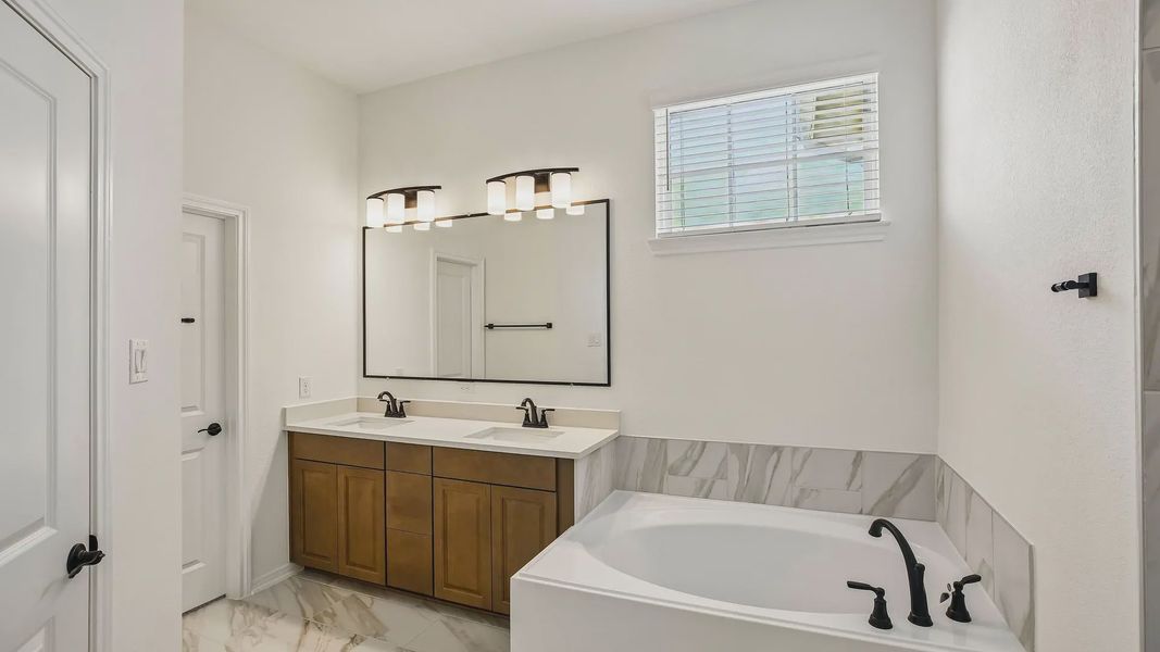 Furnished interior view inside a new home in Woodforest, Montgomery (Image 13).