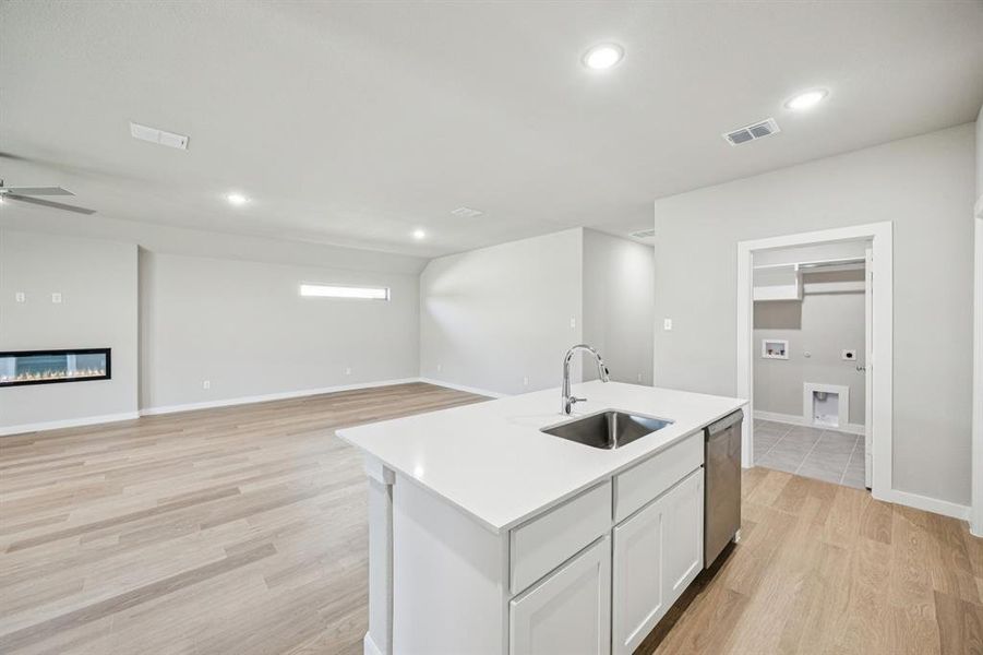 First Floor in the Oscar home plan by Trophy Signature Homes – REPRESENTATIVE PHOTO First Floor in the Oscar home plan by Trophy Signature Homes – REPRESENTATIVE PHOTO