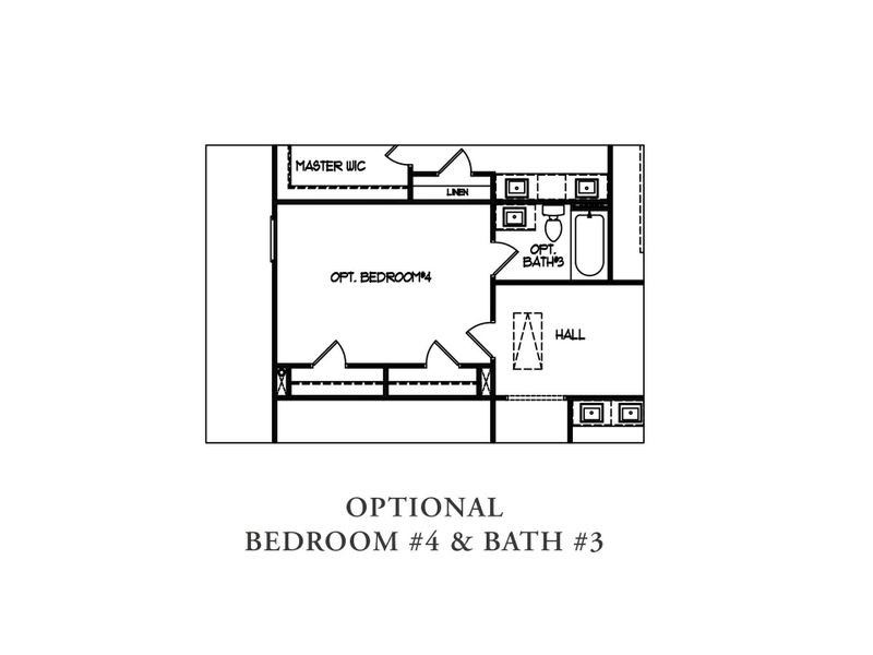2D floor plan layout for the The Birch by Walker Anderson Homes in Hemingway, Flowery Branch, GA (Image 6). 2D floor plan layout for the The Birch by Walker Anderson Homes in Hemingway, Flowery Branch, GA (Image 6).