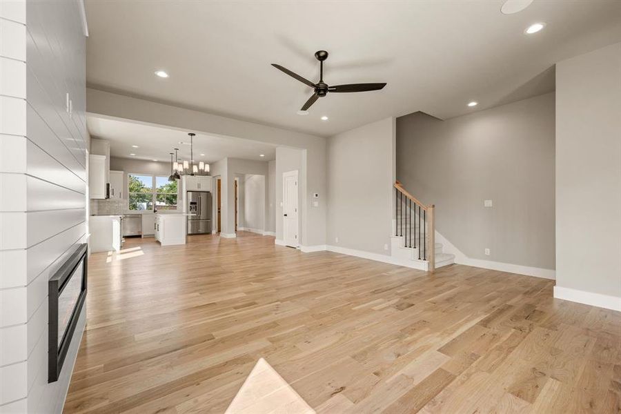 Furnished interior view inside a new home in , Justin (Image 5).