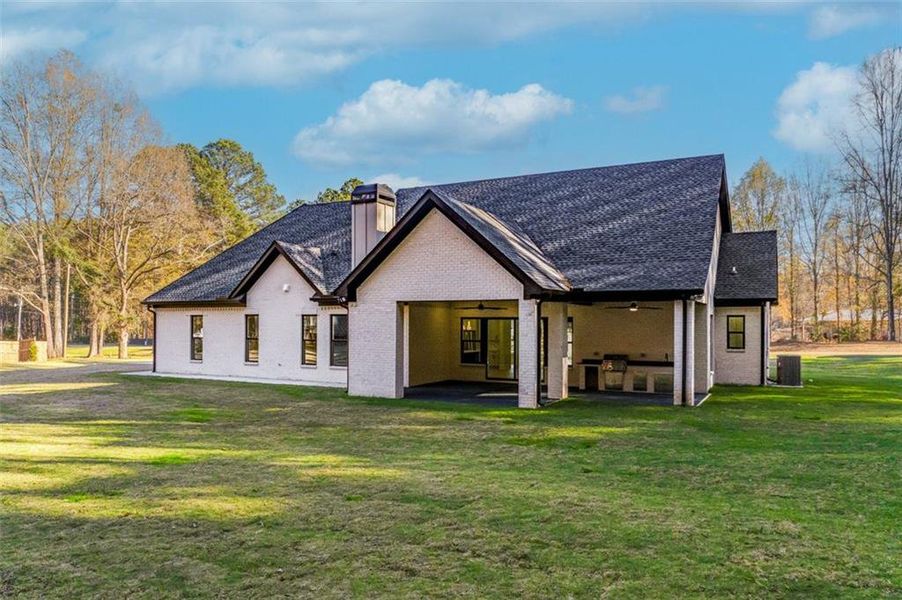 Exterior details and patio area of a home in , Monroe (Image 32).