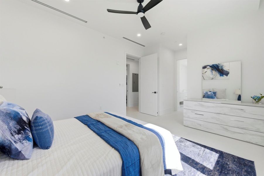 Furnished interior view inside a new home in , Riviera Beach (Image 11). Furnished interior view inside a new home in , Riviera Beach (Image 11).