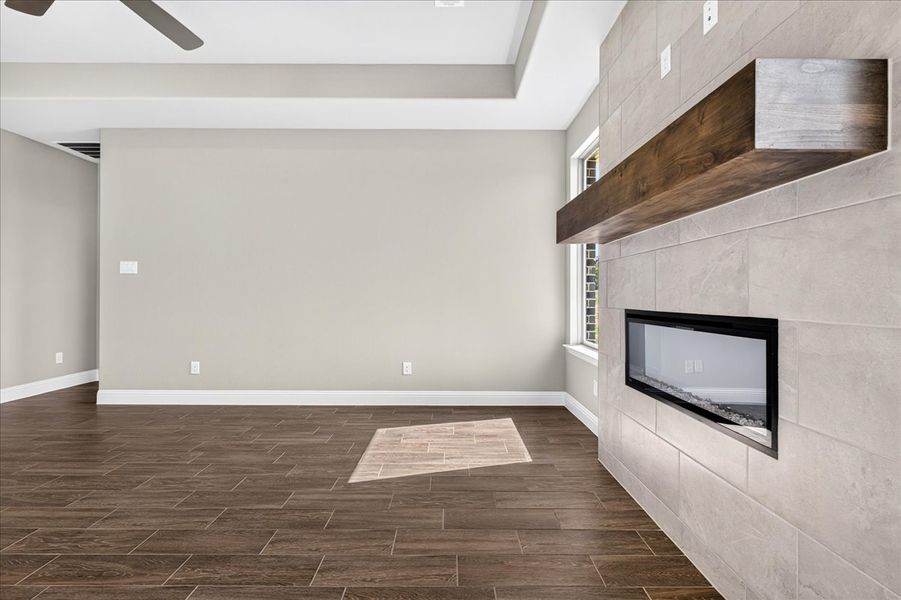 Spacious, unfurnished interior of a new home in The Ranches at Valley View, Springtown (Image 26).