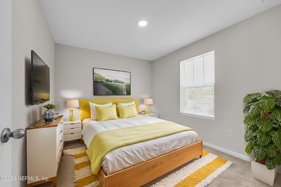 Furnished interior view inside a new home in , Jacksonville (Image 16).