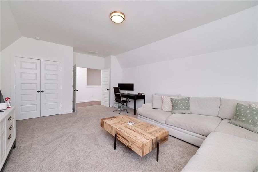 Furnished interior view inside a new home in Maddux Path, Cumming (Image 25).