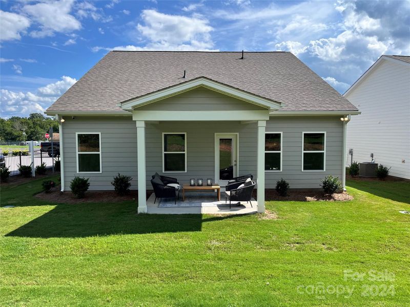 *Photo is for representational purposes only*Model back patio