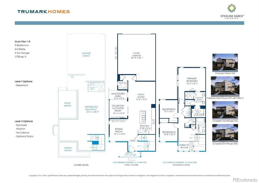 2D floor plan layout of this home in , Littleton, CO (Image 3).