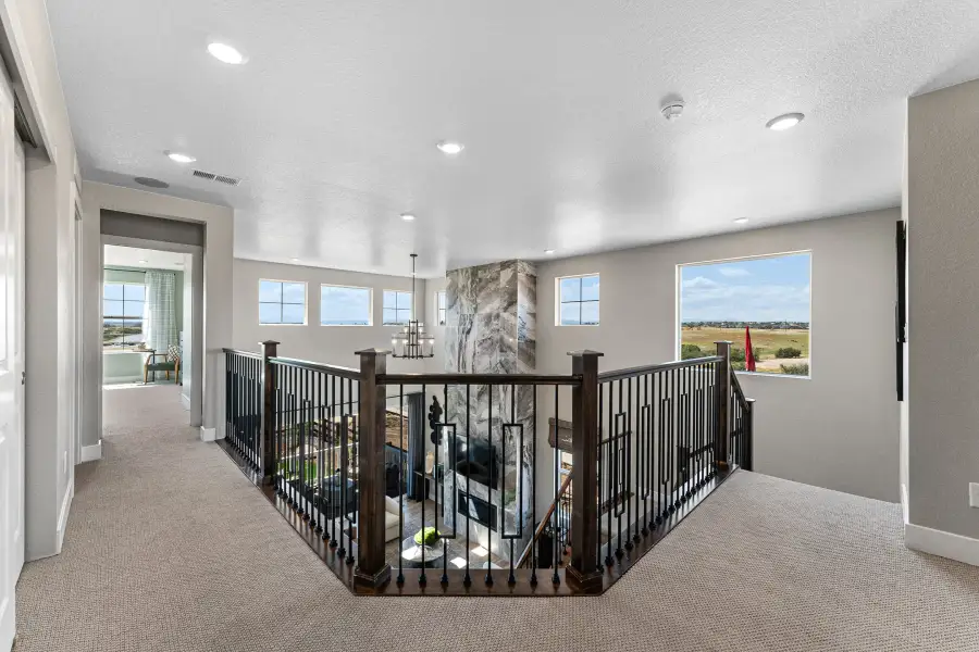 Furnished interior view inside a new home in Macanta, Castle Rock (Image 21).