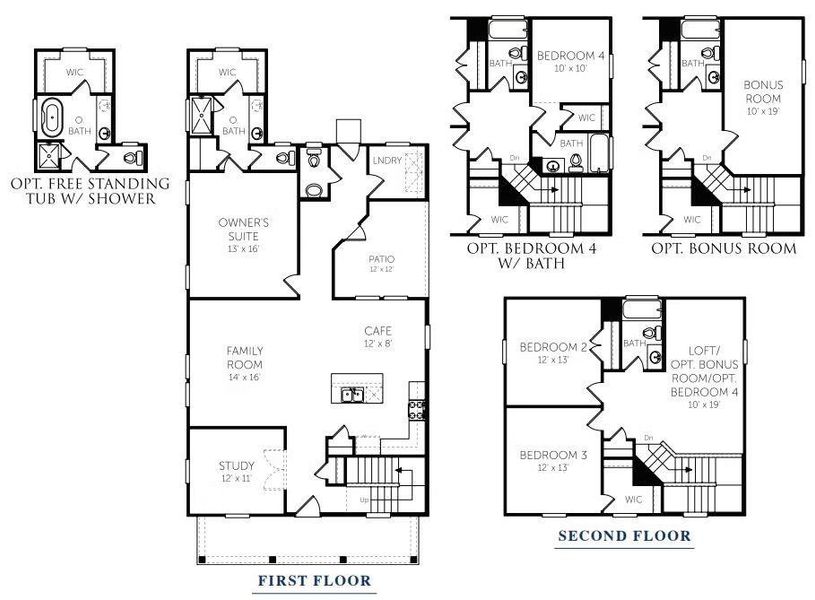 Floorplans - Representative Photo Floorplans - Representative Photo