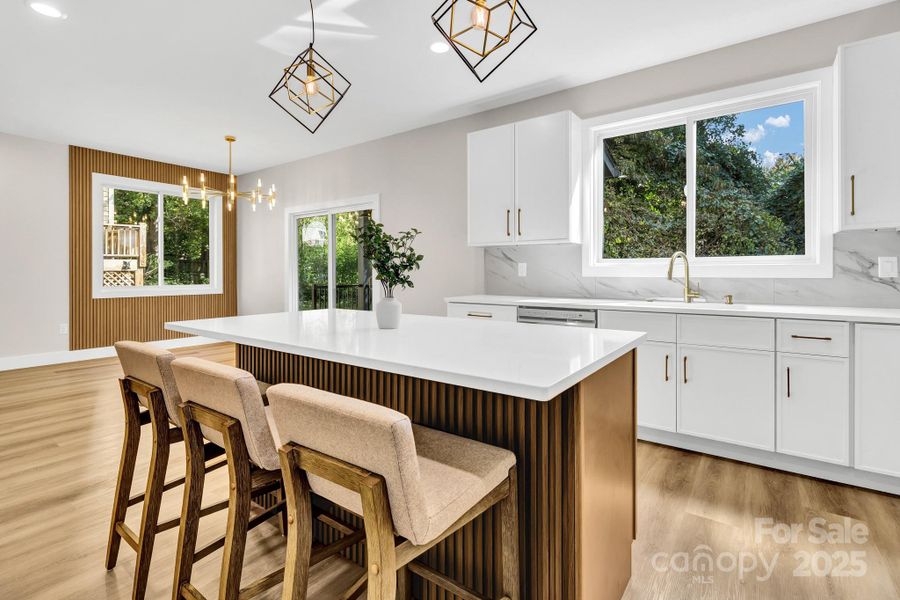Furnished interior view inside a new home in , Asheville (Image 12).
