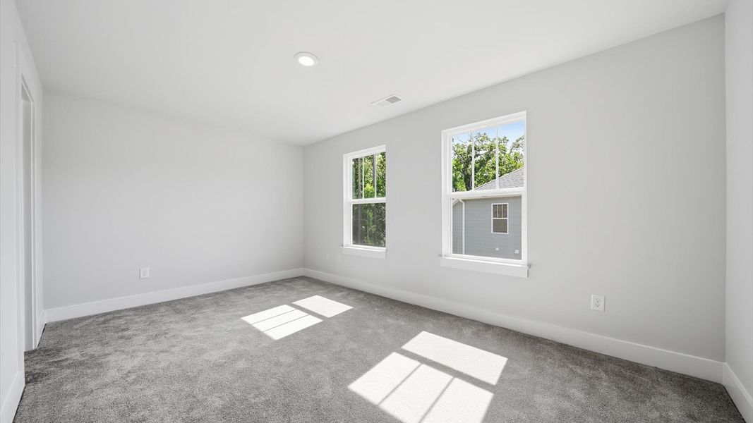 Furnished interior view inside a new home in Creeks at Midway, Anderson (Image 30).
