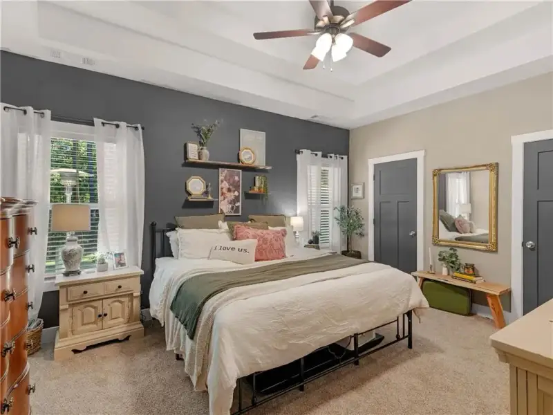 Furnished interior view inside a new home in , Monticello (Image 23).