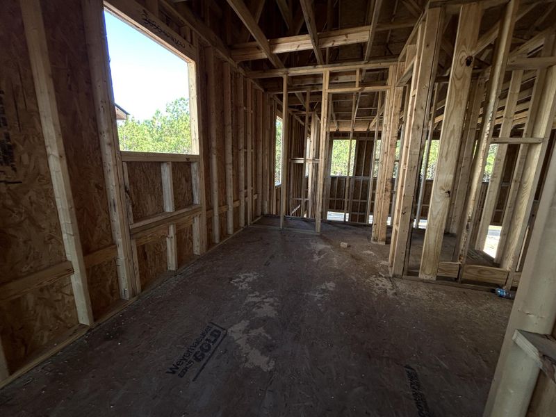 In-progress construction of a new home in Tea Farm: Presidents Series, Ravenel, SC (Image 58).