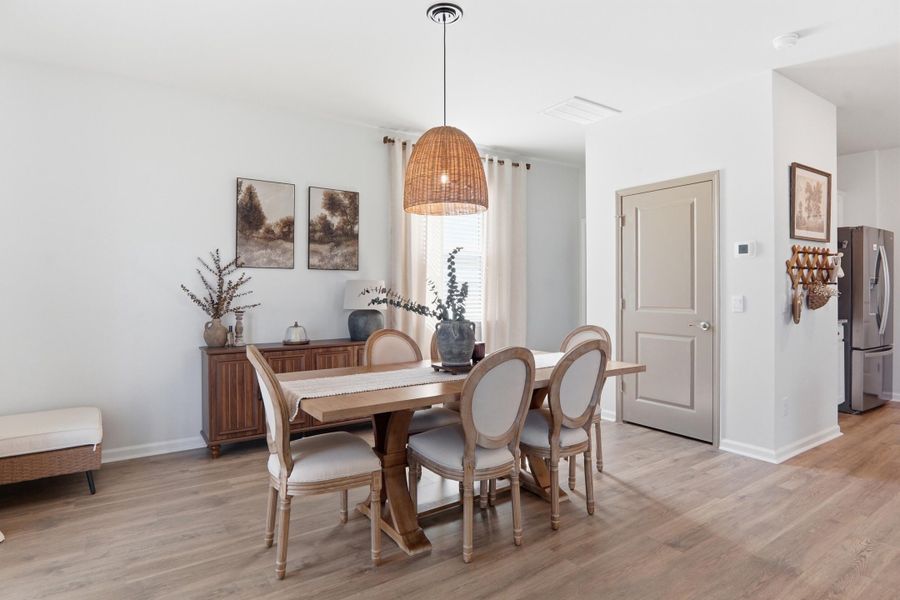 Furnished interior view inside a new home in Founders Corner, Lincolnville (Image 11).