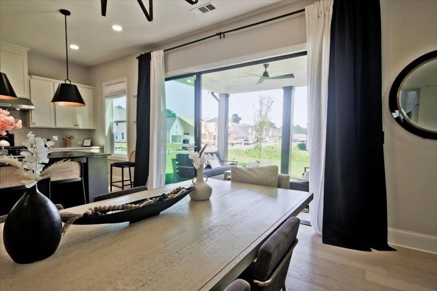 Furnished interior view inside a new home in , Cumming (Image 32).