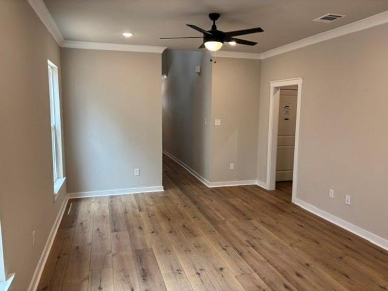 Spacious, unfurnished interior of a new home in Two Step Farm, Montgomery (Image 12). Spacious, unfurnished interior of a new home in Two Step Farm, Montgomery (Image 12).