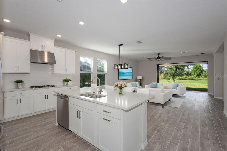 Furnished interior view inside a new home in , Nokomis (Image 8).