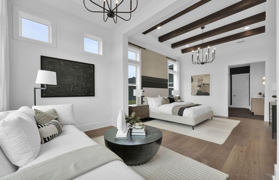 Furnished interior view inside a new home in Marigold, Davie (Image 16).