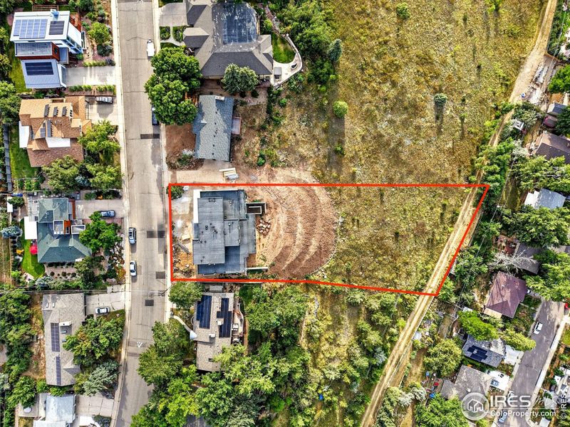 0.83-acre. For rendering purposes only, property line is not exact