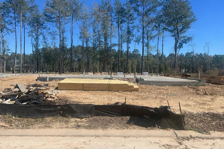 Site preparation for new homesites in The Highlands, Porter (Image 8).