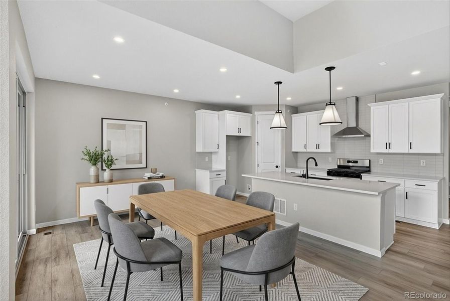 Virtually staged, furniture size & scale may not be accurate.