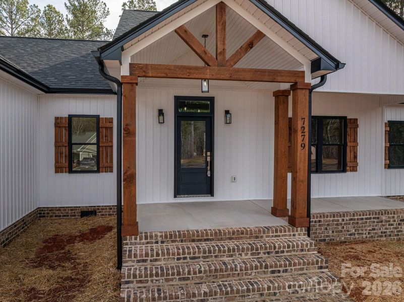 Exterior details and patio area of a home in , Vale (Image 4).