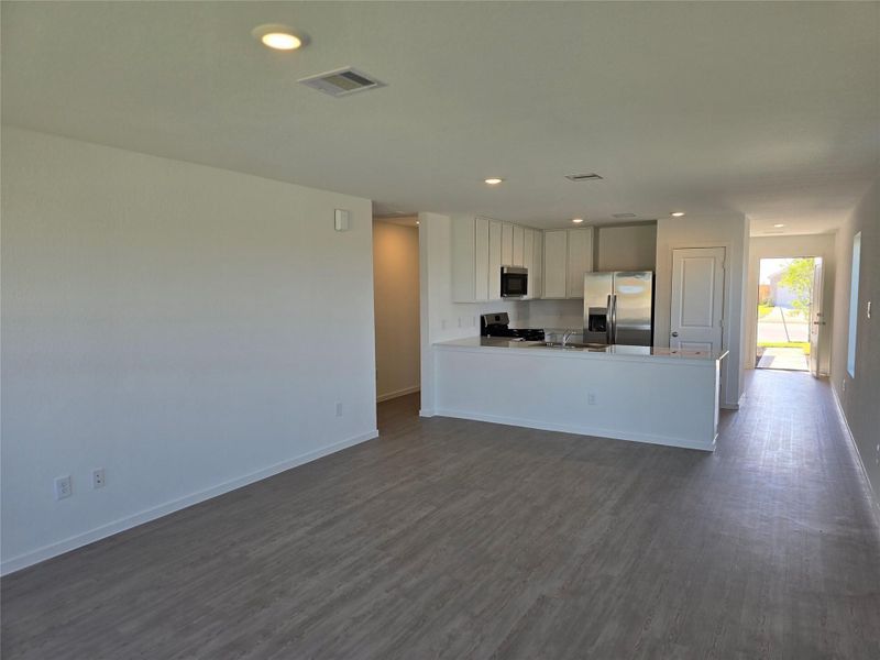 Pics are not of actual home.  They are a representative of a home of the same floor plan