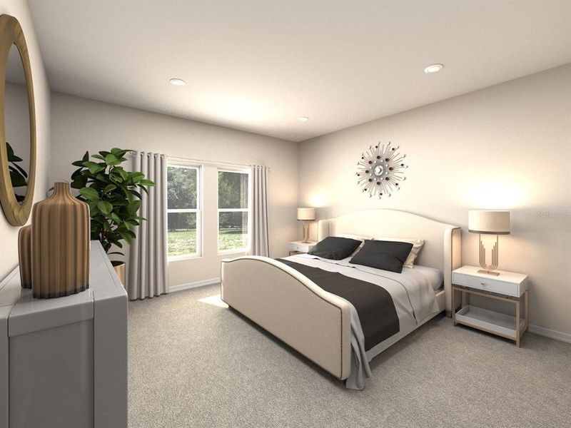Furnished interior view inside a new home in Benton Hills - Classic Series, Brooksville (Image 6).