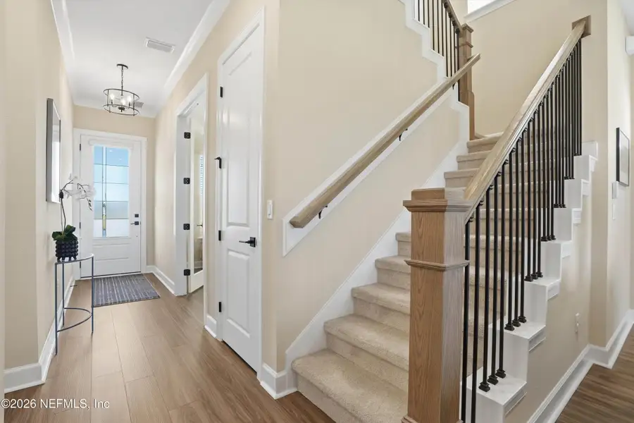 Spacious, unfurnished interior of a new home in Seven Pines 50' Rear Entry, Jacksonville (Image 22).