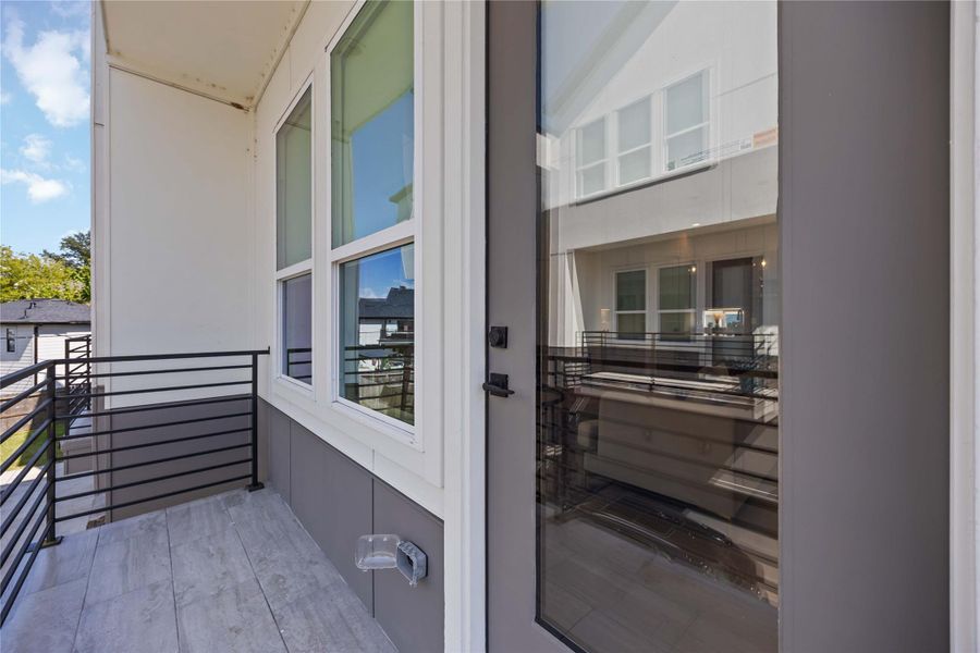 Exterior details and patio area of a home in , Houston (Image 3). Exterior details and patio area of a home in , Houston (Image 3).