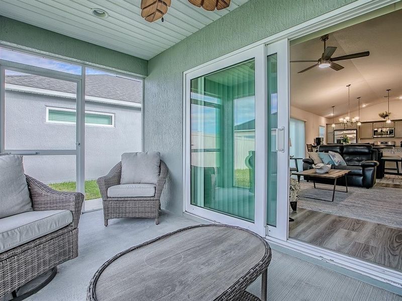 Exterior details and patio area of a home in , The Villages (Image 4).