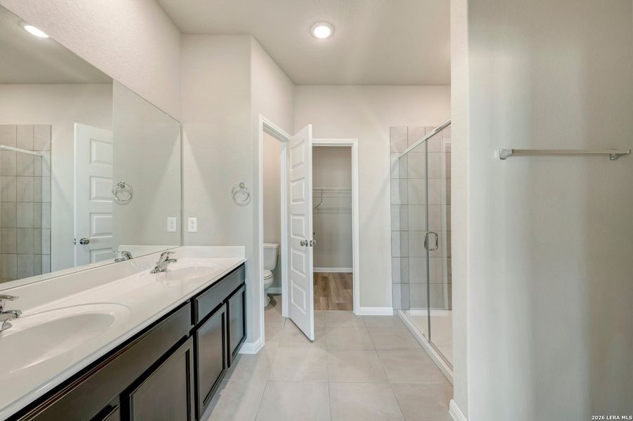 Furnished interior view inside a new home in Mesquite Ridge, San Antonio (Image 7).