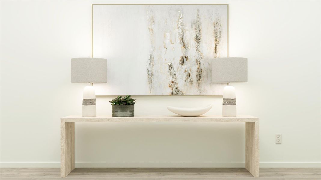 Close-up of interior finishes inside a home in Rancho Del Cielo, Jarrell (Image 18).