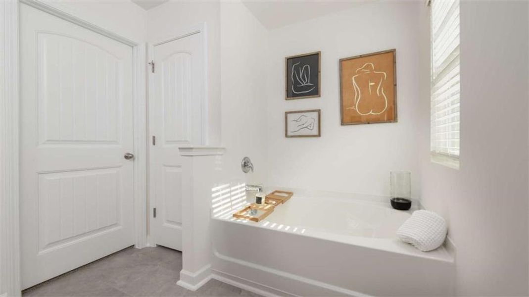 Furnished interior view inside a new home in Rosewood Farms, Acworth (Image 23).
