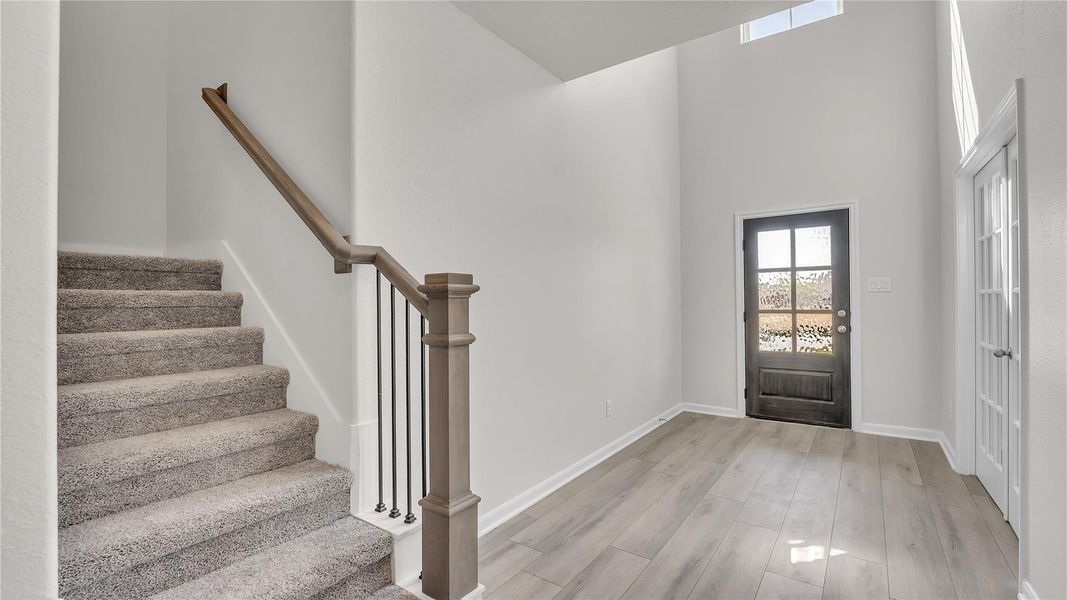 Pictures are of a completed home that is the same floorplan. Interior selections and exterior colors may differ.