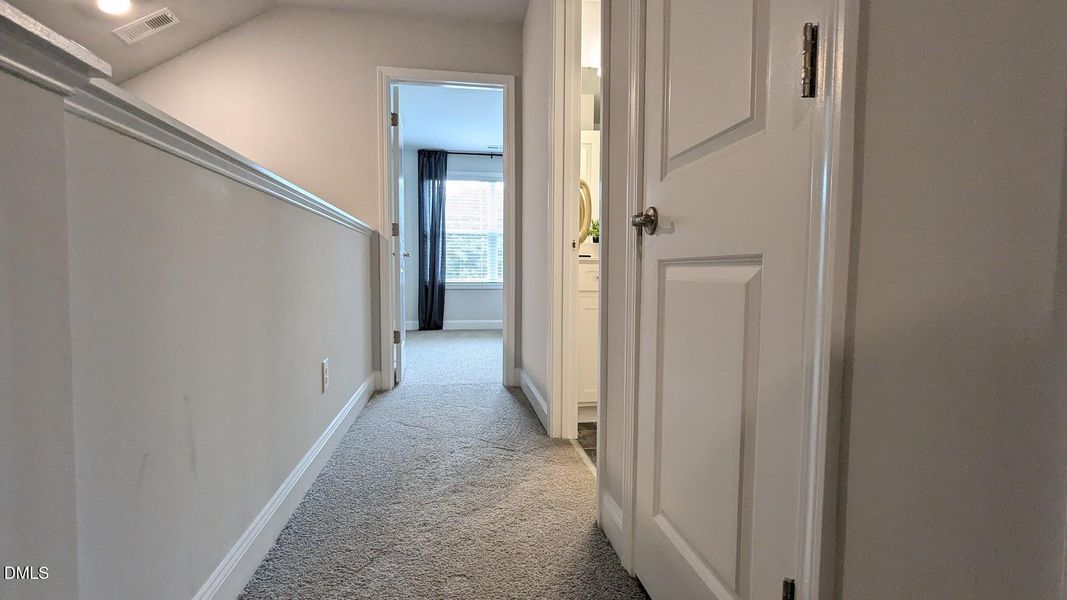 upstairs hallyway-model