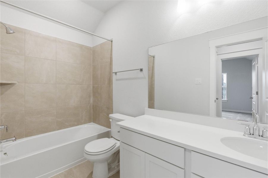 Furnished interior view inside a new home in Infinity Square, Kyle (Image 8).