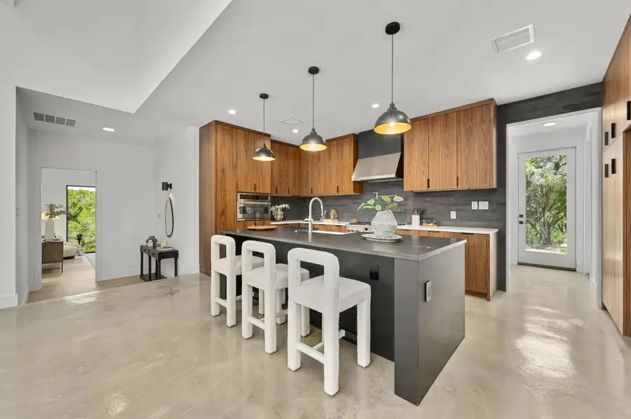 Furnished interior view inside a new home in , Jonestown (Image 8). Furnished interior view inside a new home in , Jonestown (Image 8).