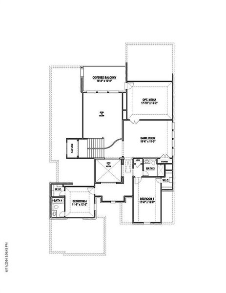 2nd Level Floor Plan