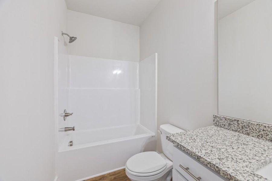 Furnished interior view inside a new home in , Hartwell (Image 15).