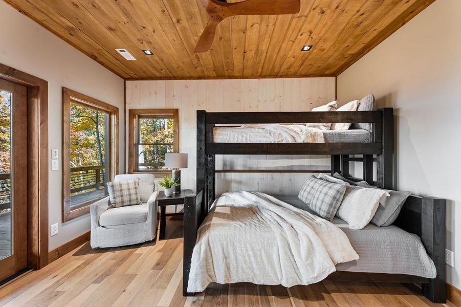 Furnished interior view inside a new home in , Blue Ridge (Image 50).